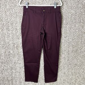 The North Face Pants Women’s‎ 2 Motion XD Root Brown Dark Purple Ankle Chino NWT